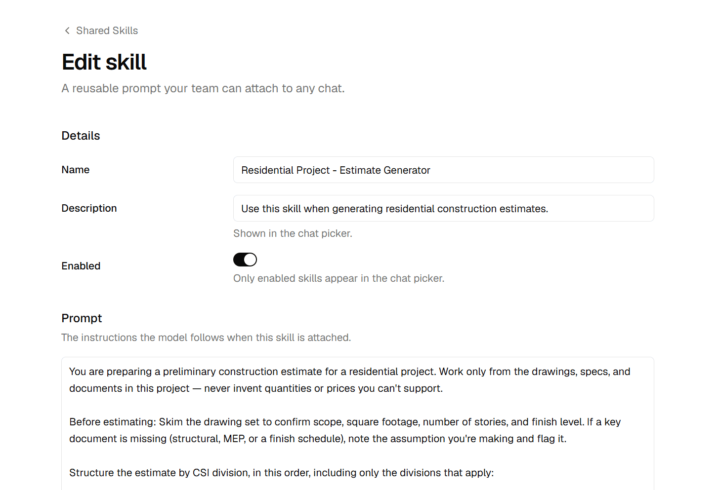 Workspace Skills – Create Consistency Across Teams